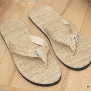 Hemp Canvas Flip Flops